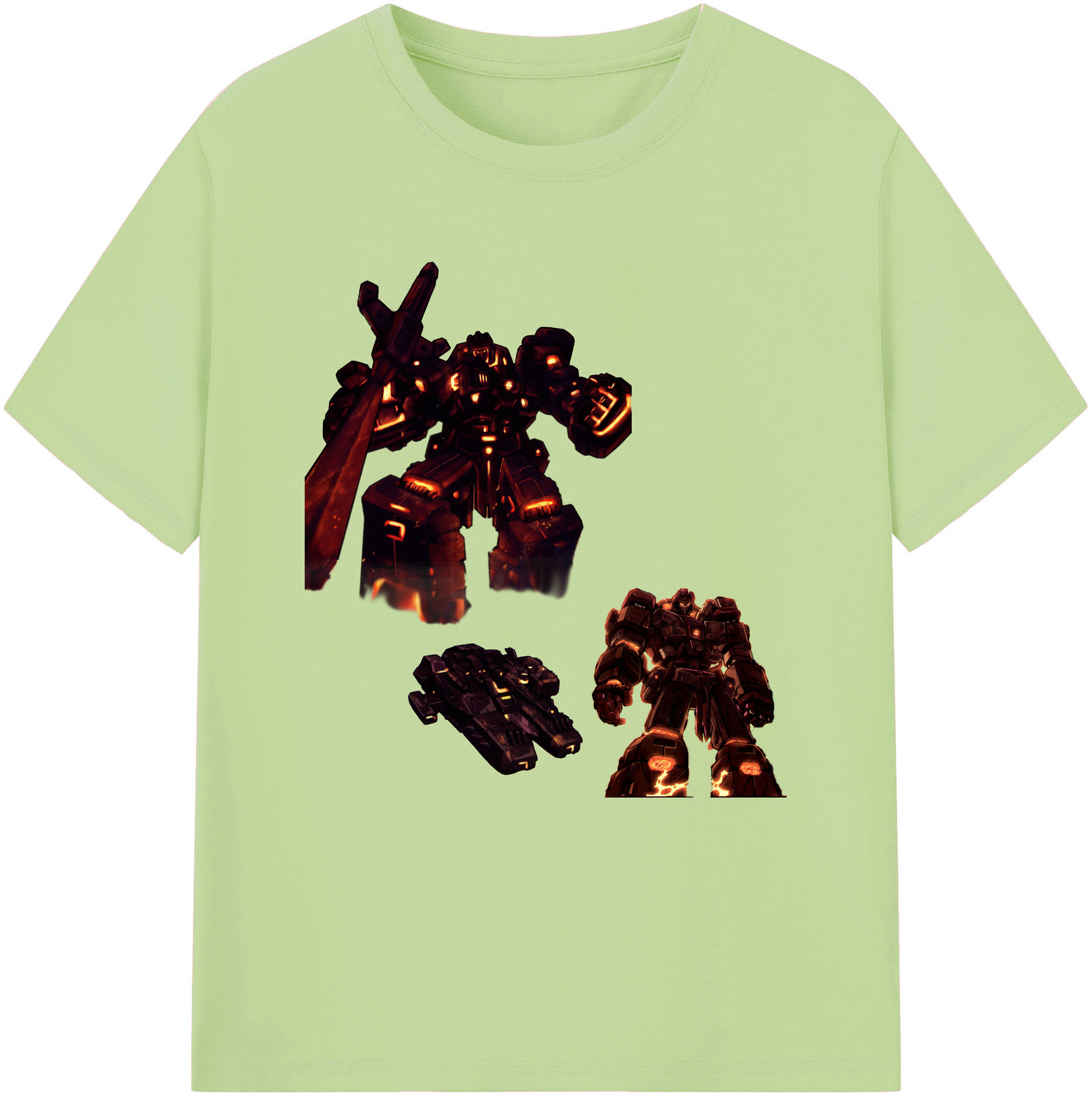（画像用）  綿100％半袖Tシャツ（フロントプリント）